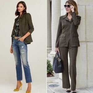 CAbi VINTAGE Academy Olive Green Women's Jacket